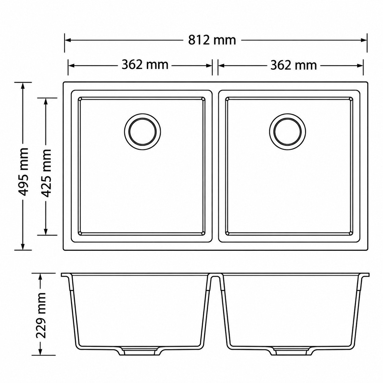 Carysil CY-N200, quartz (view 2)